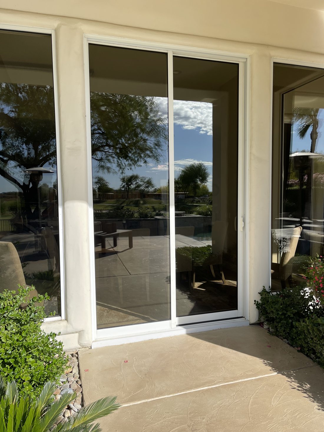 Crystal-clear patio sliders and glass doors