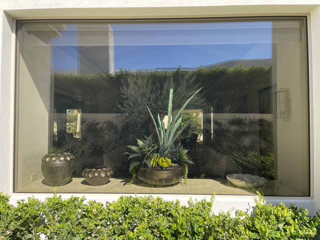 Streak-free picture windows that show off the view